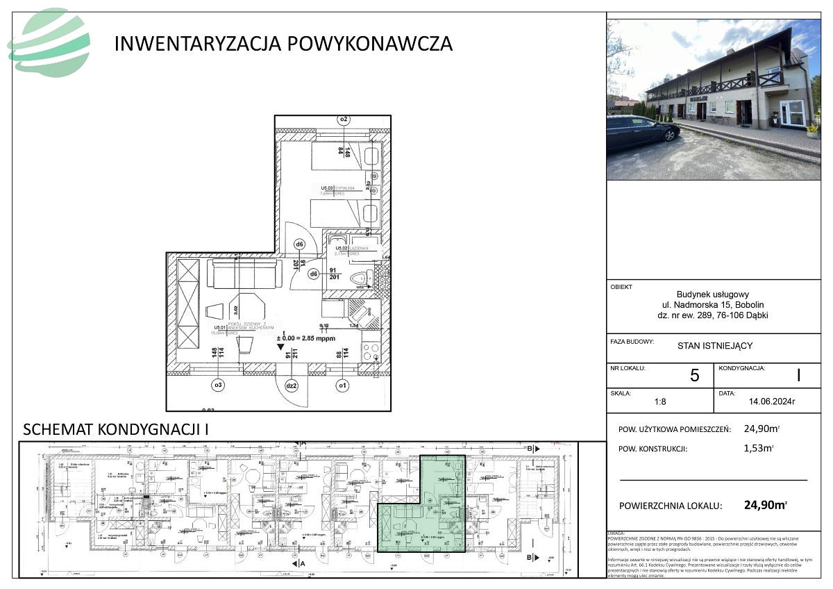 Na sprzedaż apartament 25m2 w Bobolinie (13)