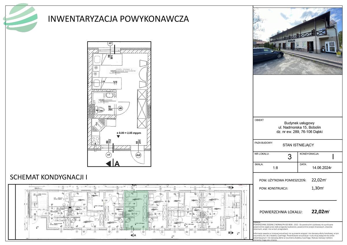 Na sprzedaż apartament 22m2 w Bobolinie (12)