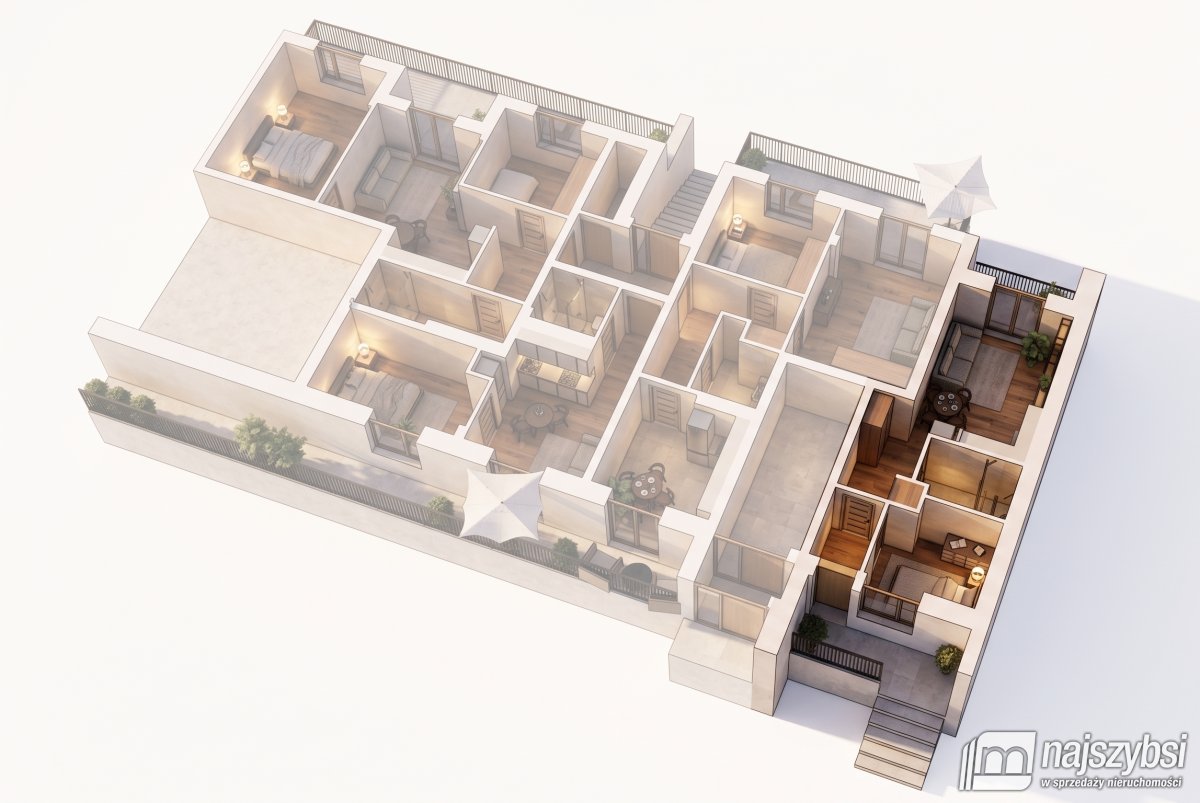 Świerzno-lokal użytkowy, adaptacja na 4 mieszkania (7)
