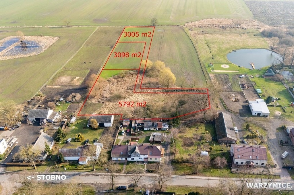 Działka Bęgardowo 5792 m2 media MPZP (1)