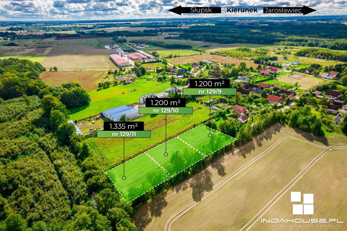 Działka budowlana z WZ , 17 km od morza , blisko S (2)