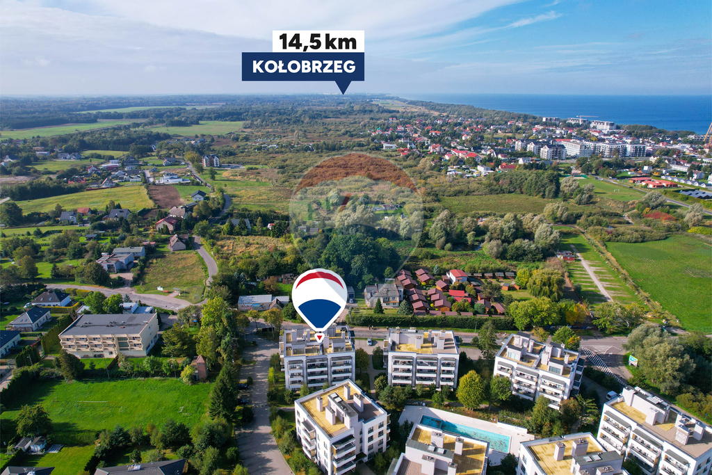 Apartament nad Bałtykiem | 48 m2 + balkon | Basen | 800 m od plaży (21)
