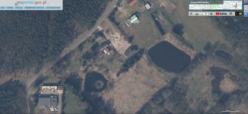 Działka 1100 m2,Stawno,pod lasem (2)