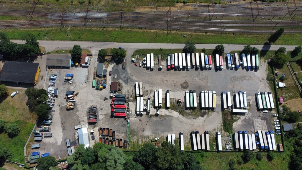 Utwardzony plac 1 ha, media, ogrodzenie - Dąbie (17)