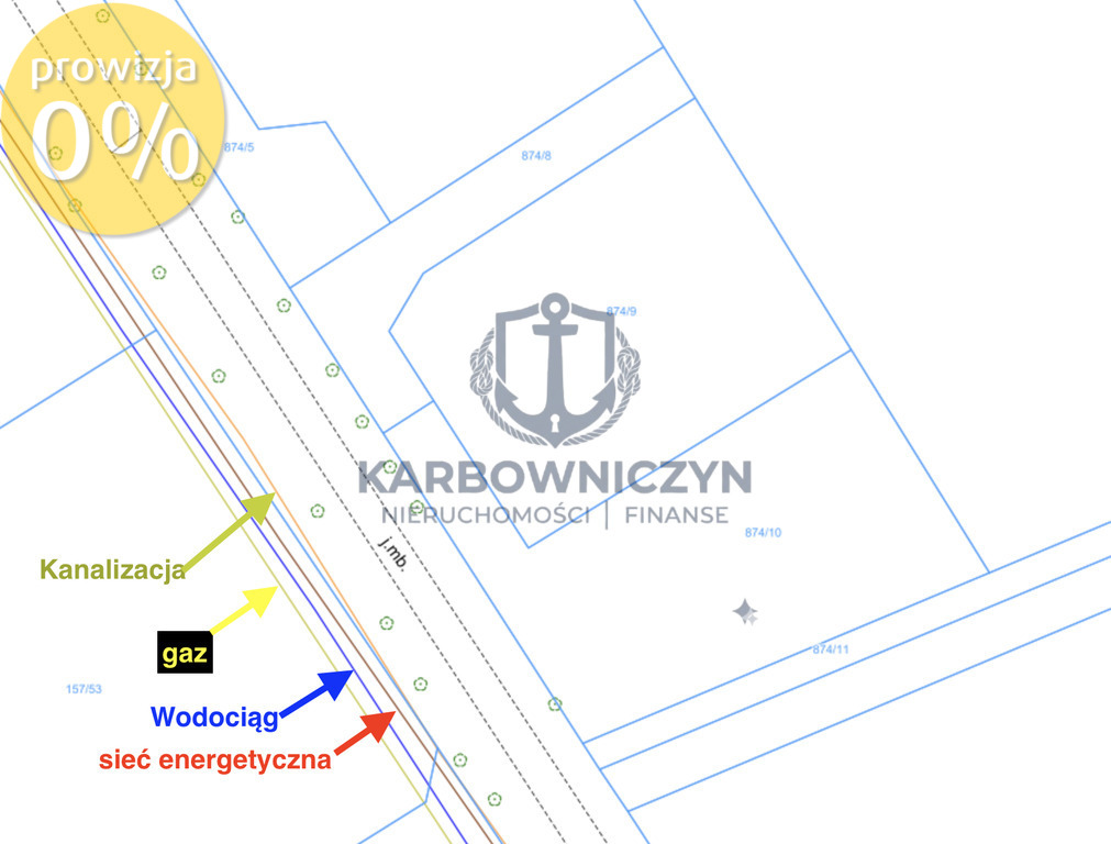 Buduj od razu! Urokliwa działka 1102 m2 z PNB przy lesie i jeziorach | (3)