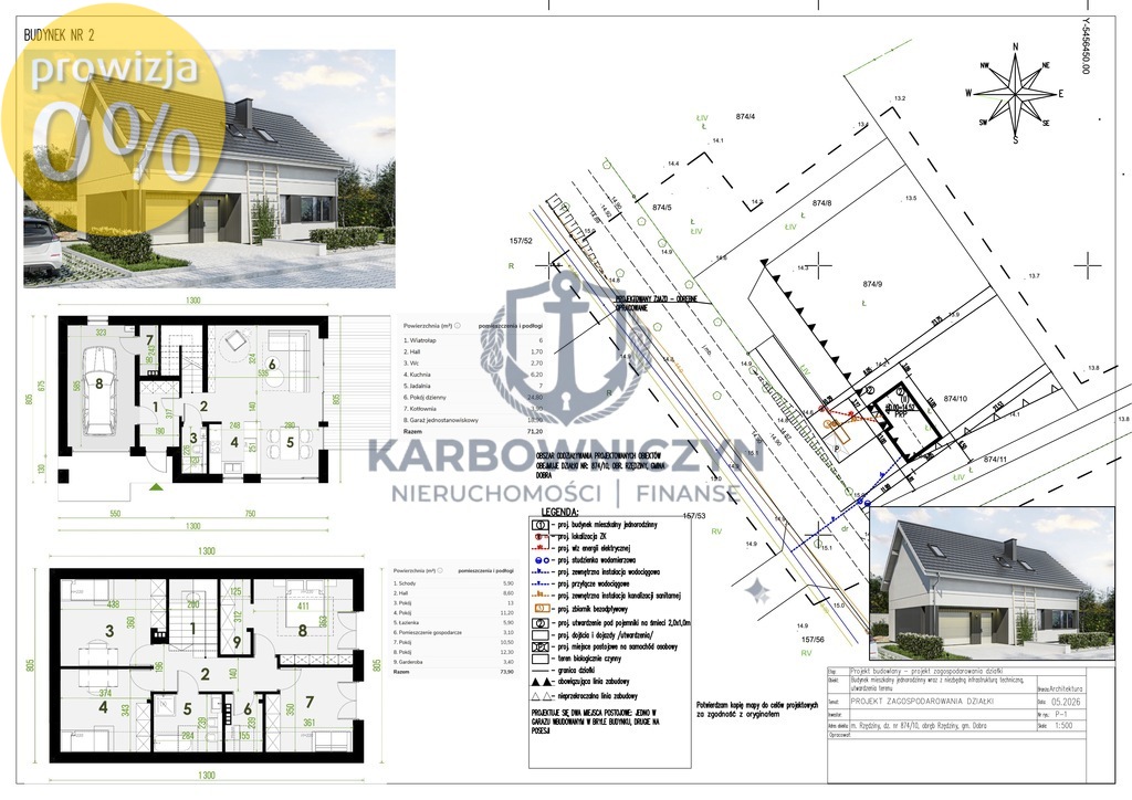 Buduj od razu! Urokliwa działka 1102 m2 z PNB przy lesie i jeziorach | (10)