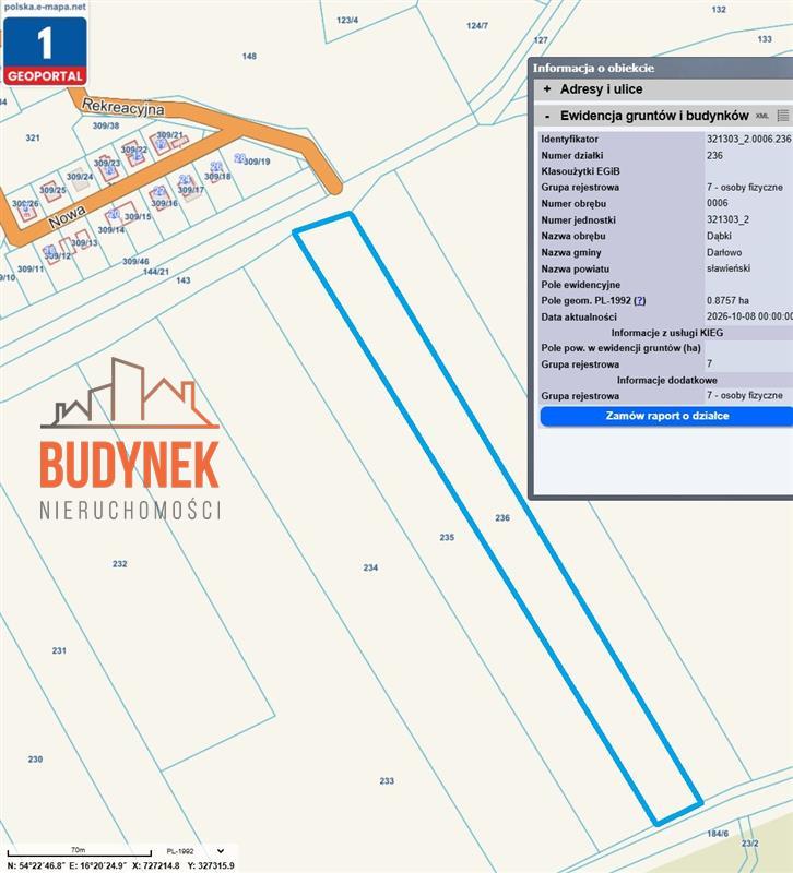 Działka rolna - Dąbki  (3)