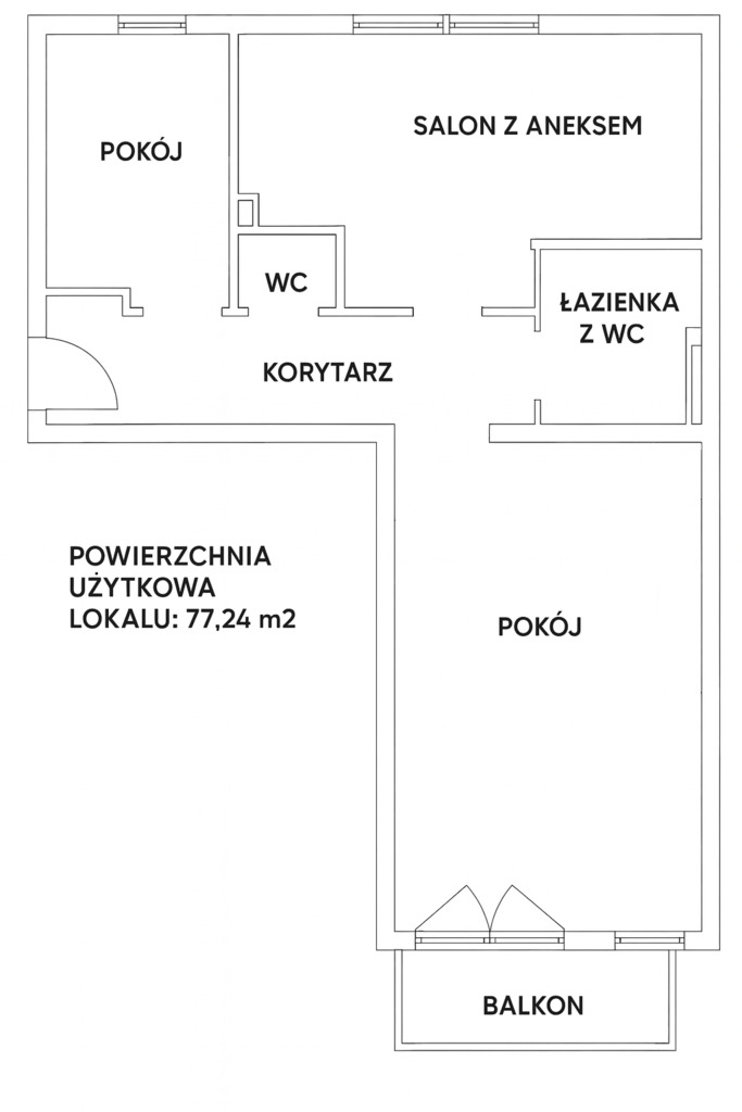 Warszewo I 3 pokoje - 77m2, garaż I Garden House (20)