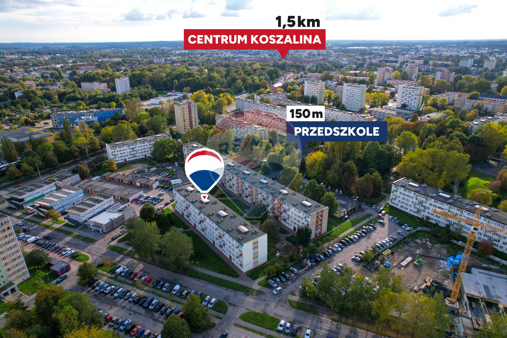 Mieszkanie 46 m2, spółdzielcze własnościowe prawo, I piętro, balkon! (8)