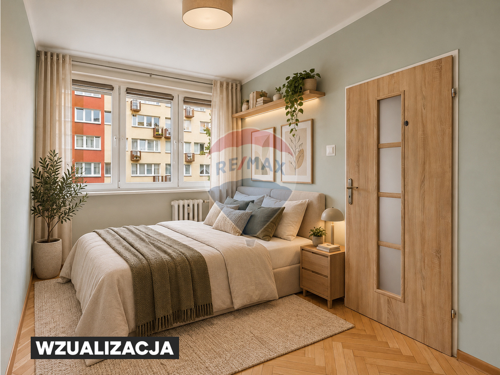 Mieszkanie 46 m2, spółdzielcze własnościowe prawo, I piętro, balkon! (15)