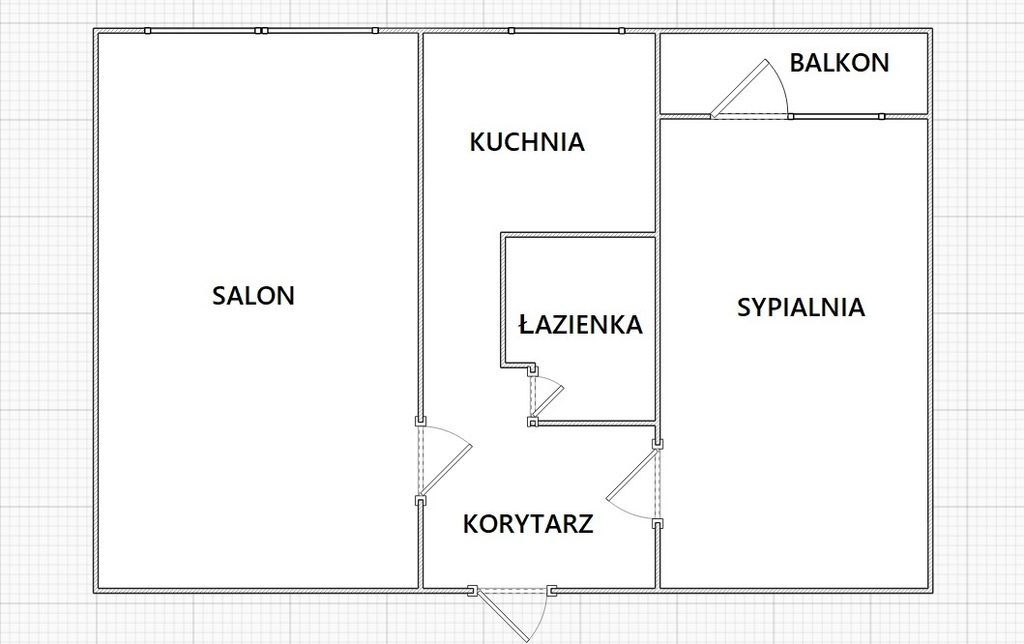 47,61 m2 - 2 pok + duży balkon + piwnica 4,94 m2 + świetna lokalizacja (18)