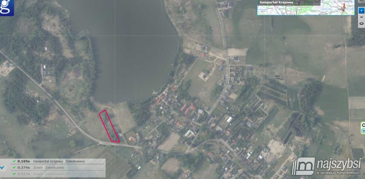 Karsk- działka 4690 m2 nad Jeziorem   z WZ  (1)