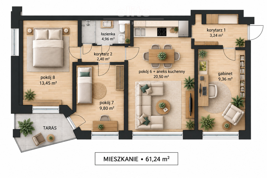 4 POKOJE CENTRUM ŚWIEŻO PO REMONCIE (2)