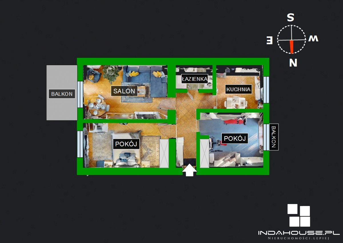 Urokliwe mieszkanie w kamienicy | Centrum  | 70 m​ (13)