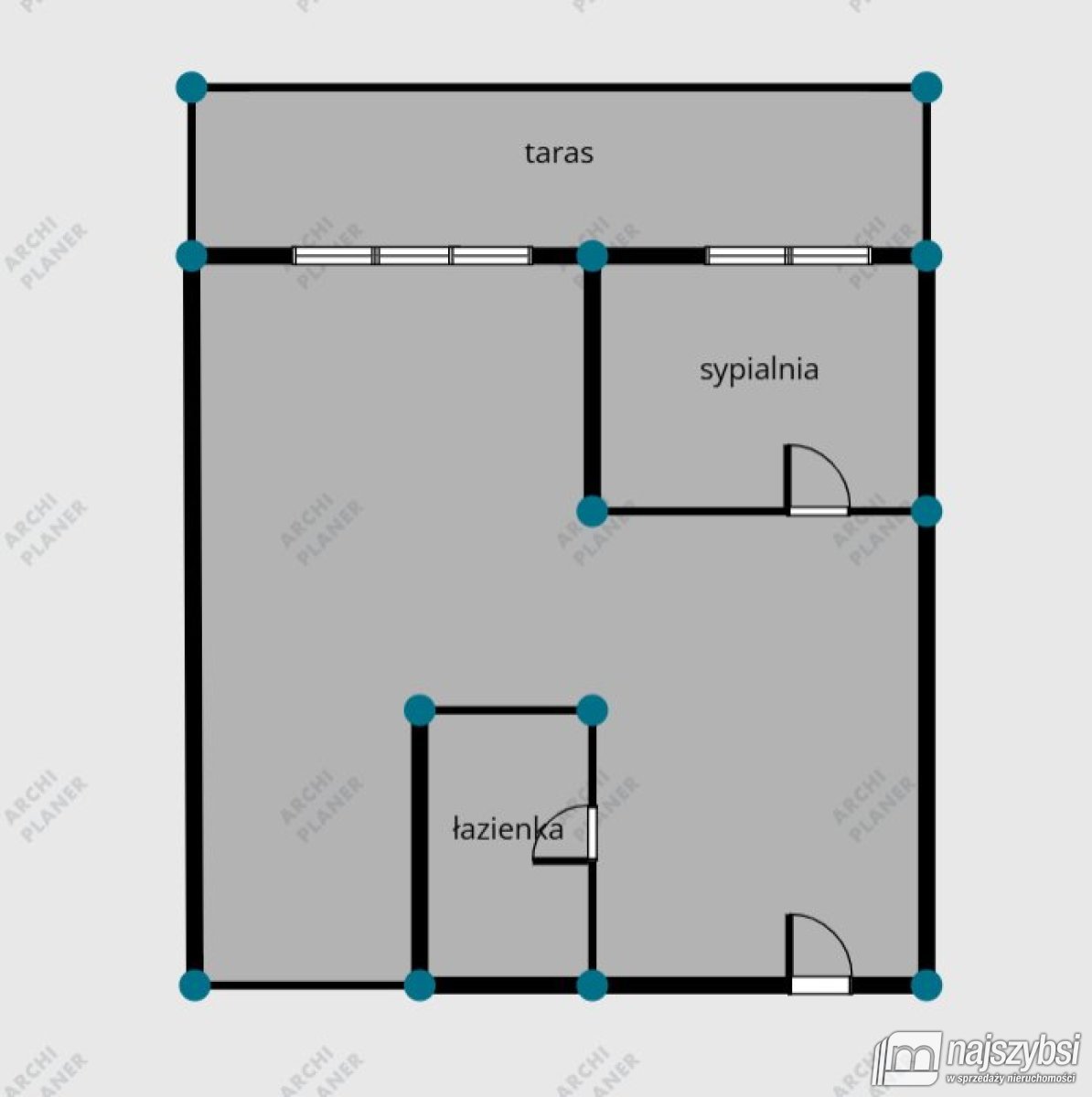 KOŁOBRZEG- mieszkanie 50 m2 z miejscem postojowym (20)
