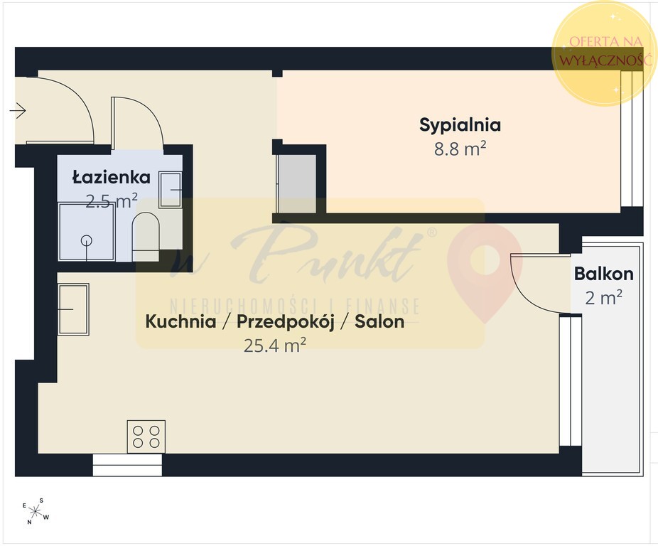 2 pokoje, Spółdzielcze wł., KREDYT BEZ WKŁADU (4)