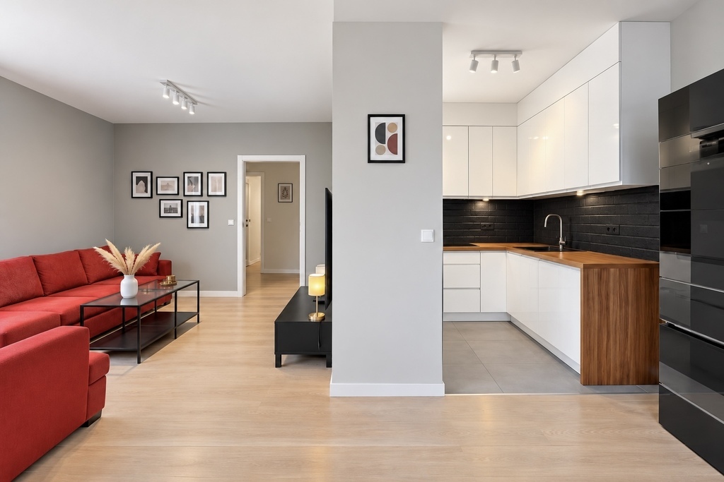2 pokoje | 55 m2 | Nowe Miasto | Pełne wyposażenie (4)