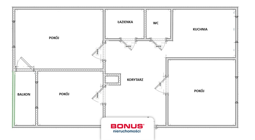 Mieszkanie, 3 pok., 55 m2, Szczecin Śródmieście-Centrum (2)
