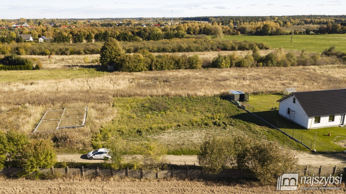 Nowogard - działka z pozwoleniem na budowę Asnyka (3)