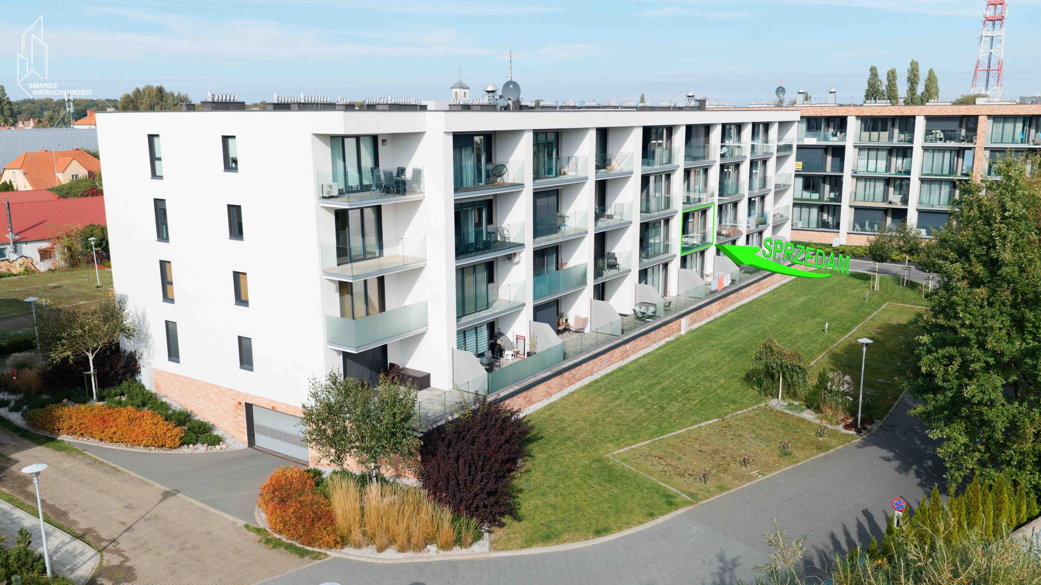 Kołobrzeg ul. Sienkiewicz | 2 pokoje | Basen | Hala garażowa | 41,46 m2 (200)