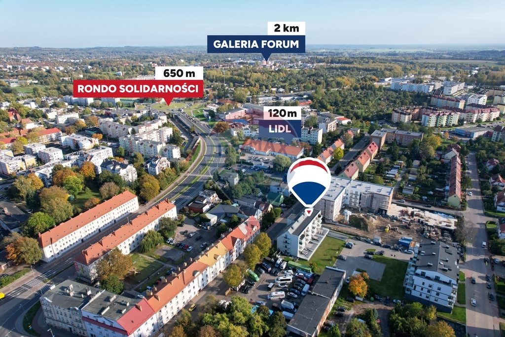 Nowoczesne, gustownie urządzone mieszkanie z balkonem-1 piętro, 2 pok. (10)