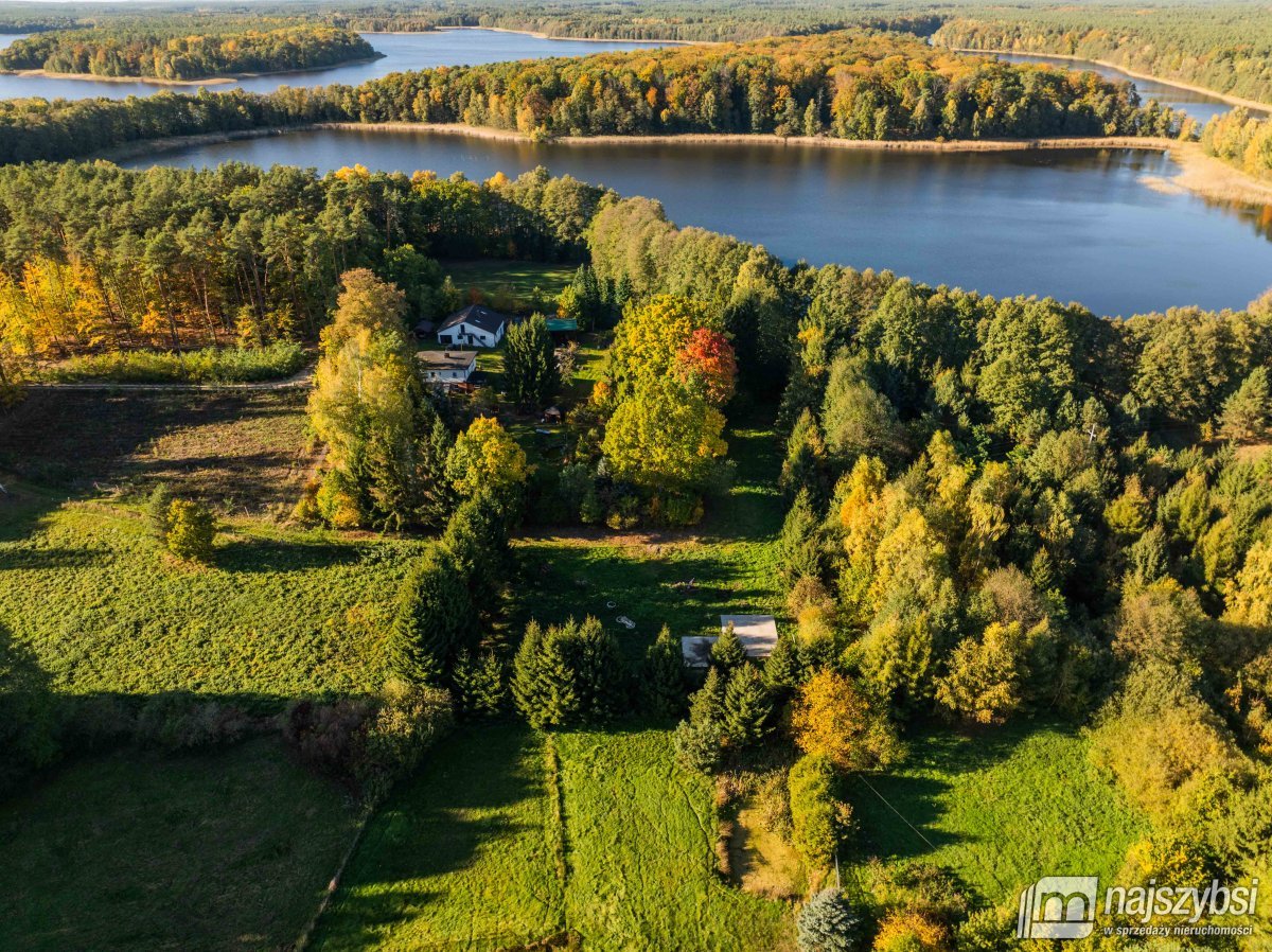 DZIAŁKA 2166 m2 Z ROZPOCZĘTĄ BUDOWĄ DOMU - ŁASKO | (10)