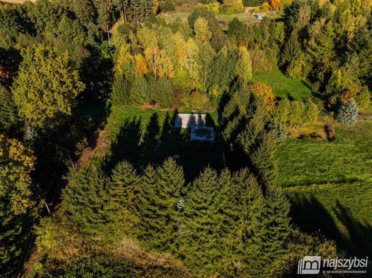 DZIAŁKA 2166 m2 Z ROZPOCZĘTĄ BUDOWĄ DOMU - ŁASKO | (12)
