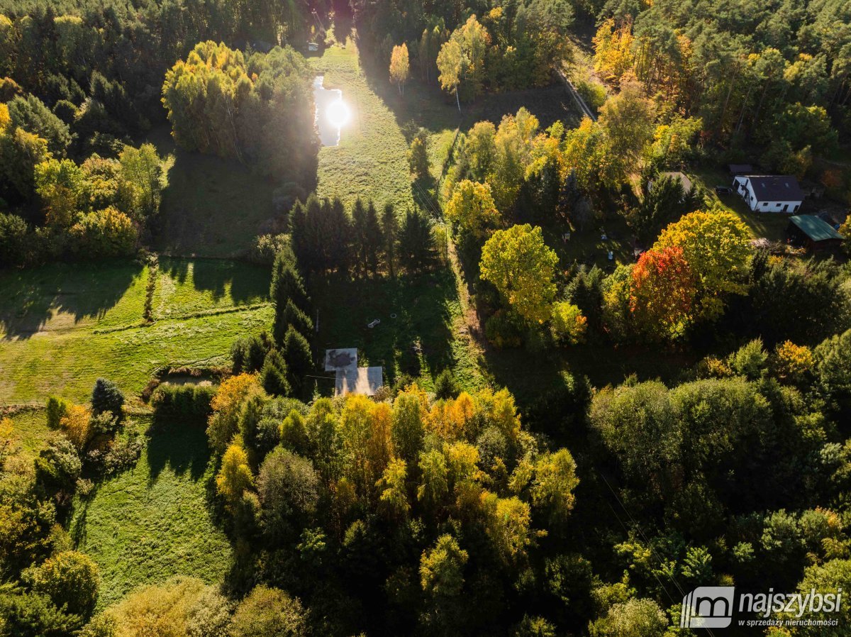 DZIAŁKA 2166 m2 Z ROZPOCZĘTĄ BUDOWĄ DOMU - ŁASKO | (20)