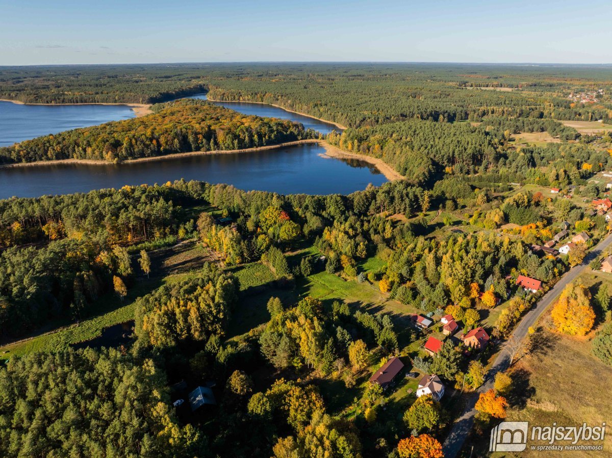 DZIAŁKA 2166 m2 Z ROZPOCZĘTĄ BUDOWĄ DOMU - ŁASKO | (3)
