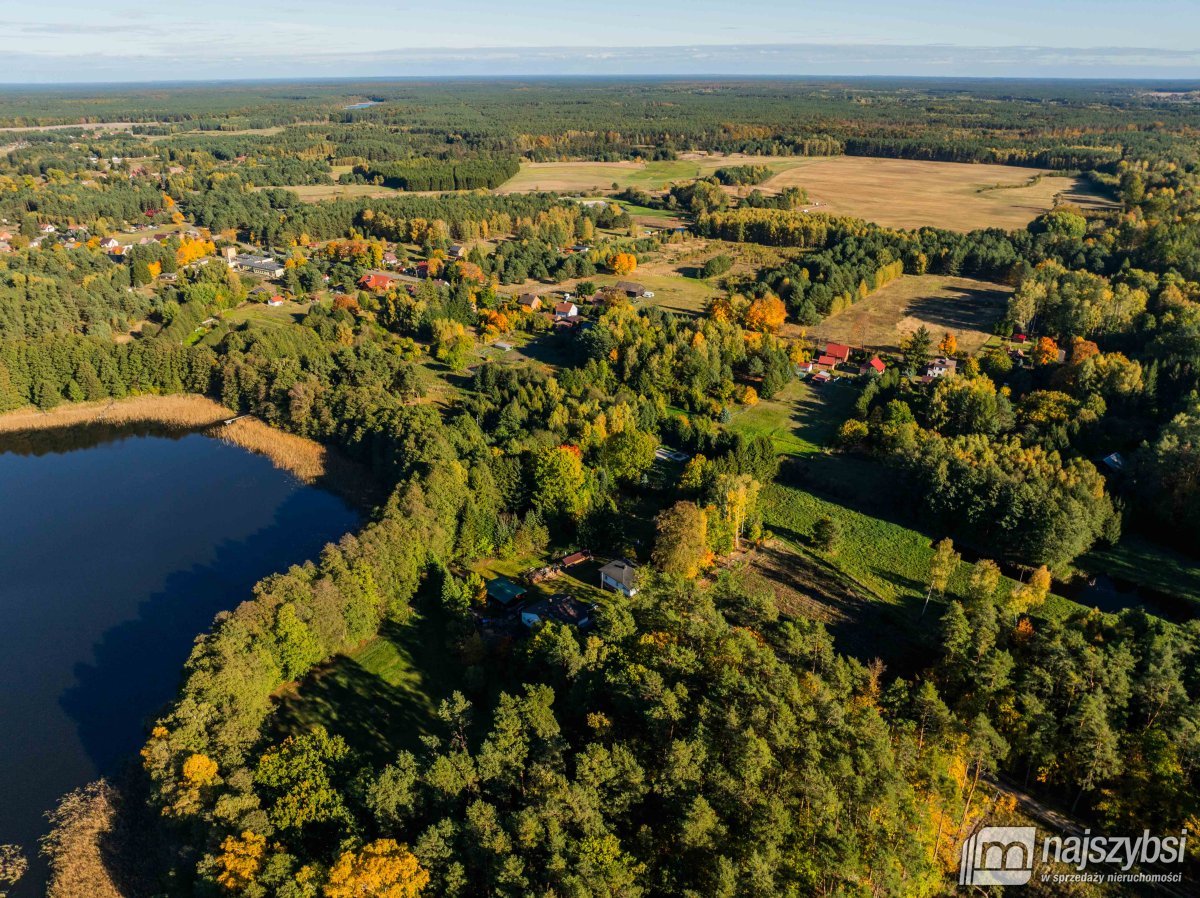 DZIAŁKA 2166 m2 Z ROZPOCZĘTĄ BUDOWĄ DOMU - ŁASKO | (4)