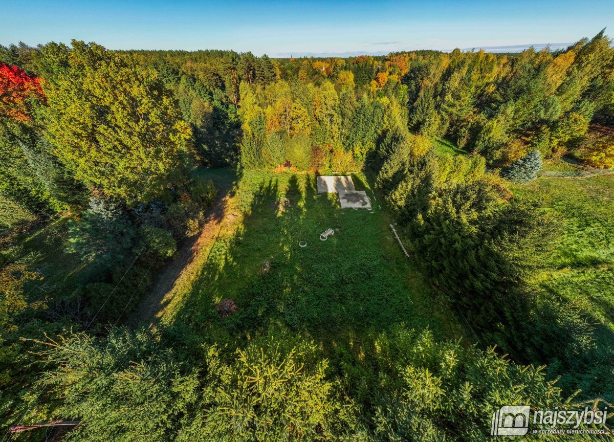 DZIAŁKA 2166 m2 Z ROZPOCZĘTĄ BUDOWĄ DOMU - ŁASKO | (5)