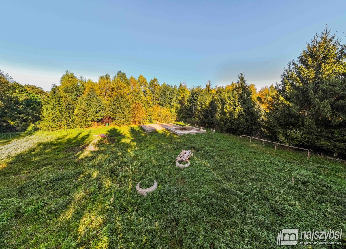 DZIAŁKA 2166 m2 Z ROZPOCZĘTĄ BUDOWĄ DOMU - ŁASKO | (7)