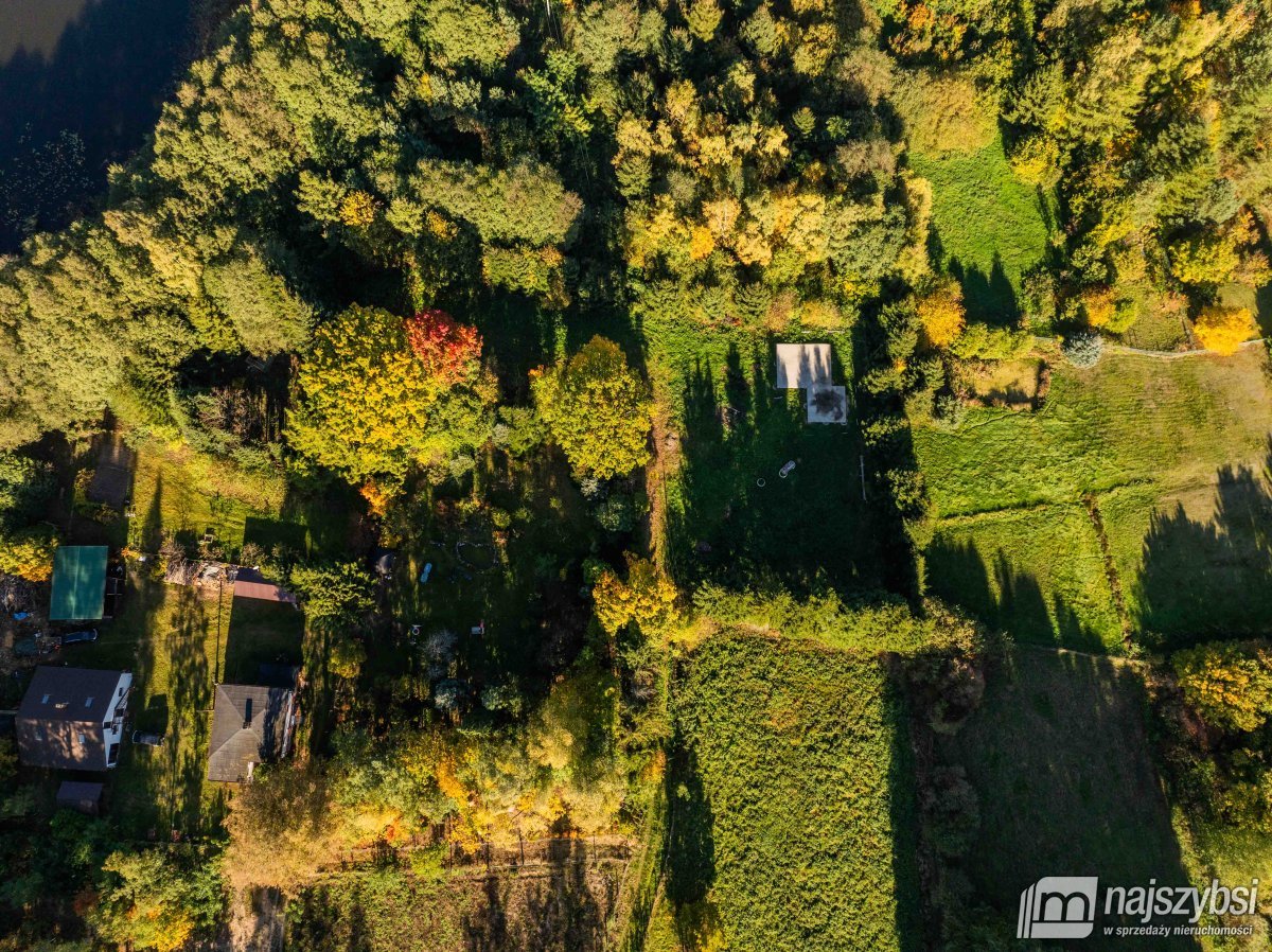 DZIAŁKA 2166 m2 Z ROZPOCZĘTĄ BUDOWĄ DOMU - ŁASKO | (9)