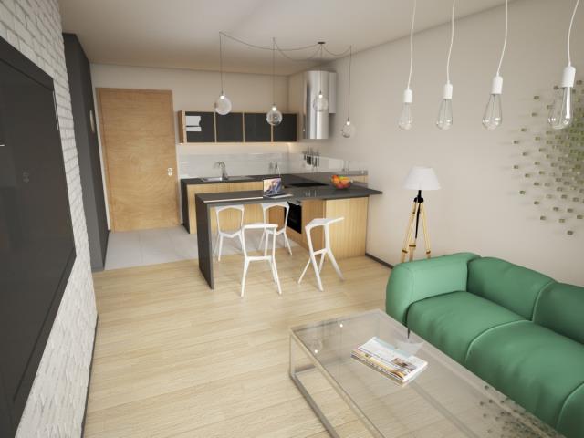Mieszkanie, 2 pok., 39 m2,   (5)